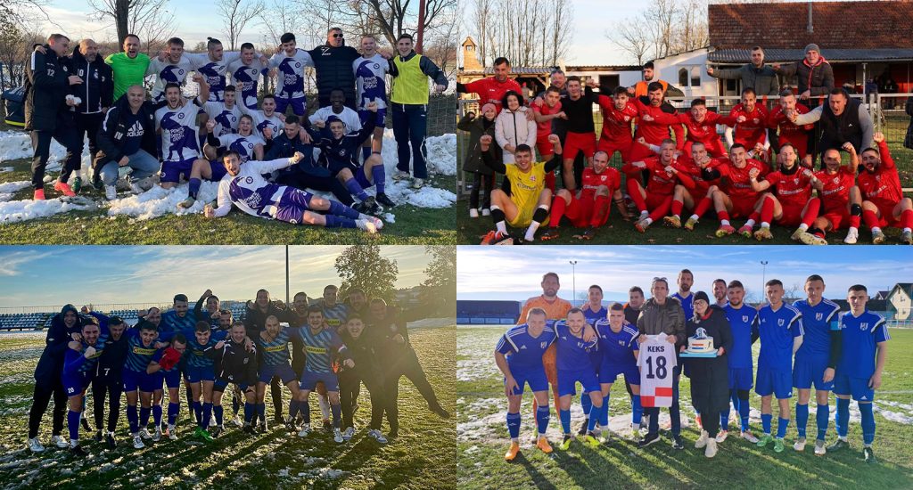 1. ŽNL Osječko – baranjska: Zima nije stala na put, sve utakmice 14. kola odigrane unatoč snježnim uvjetima!