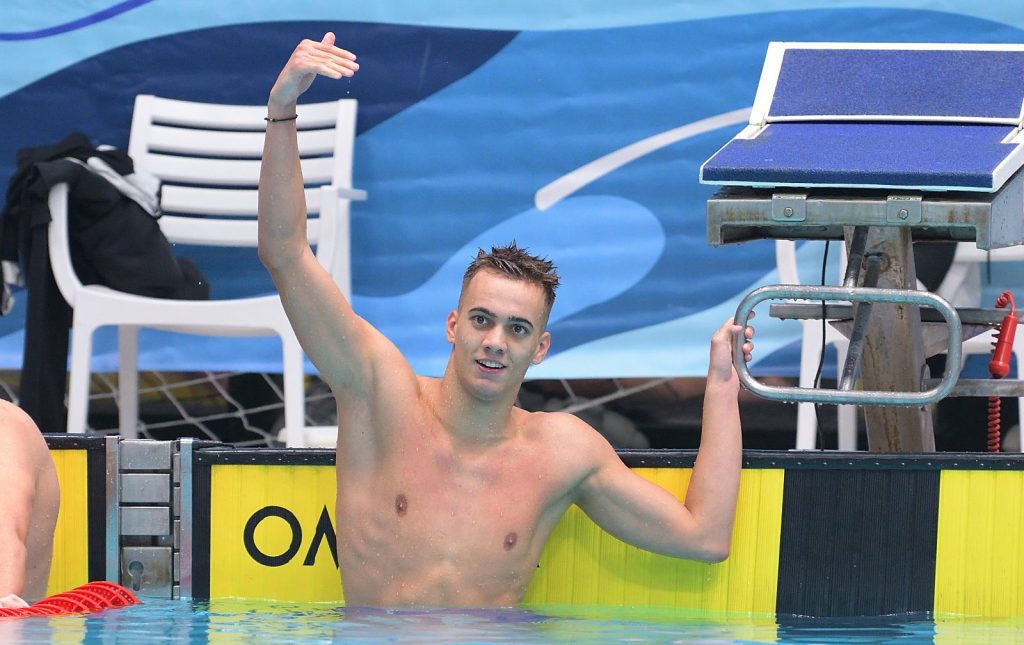 Luka Čarapović postavio novi državni rekord u disciplini 100m prsno u malom bazenu!