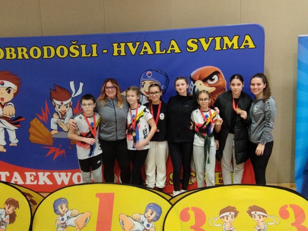 Uspješan nastup Taekwondo kluba Našice na 26. Jastreb openu