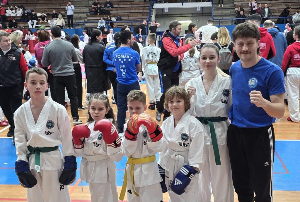 Požeški Borci nastupili na ITF kupu u Zagrebu, Cristiano ponovo zlatni!
