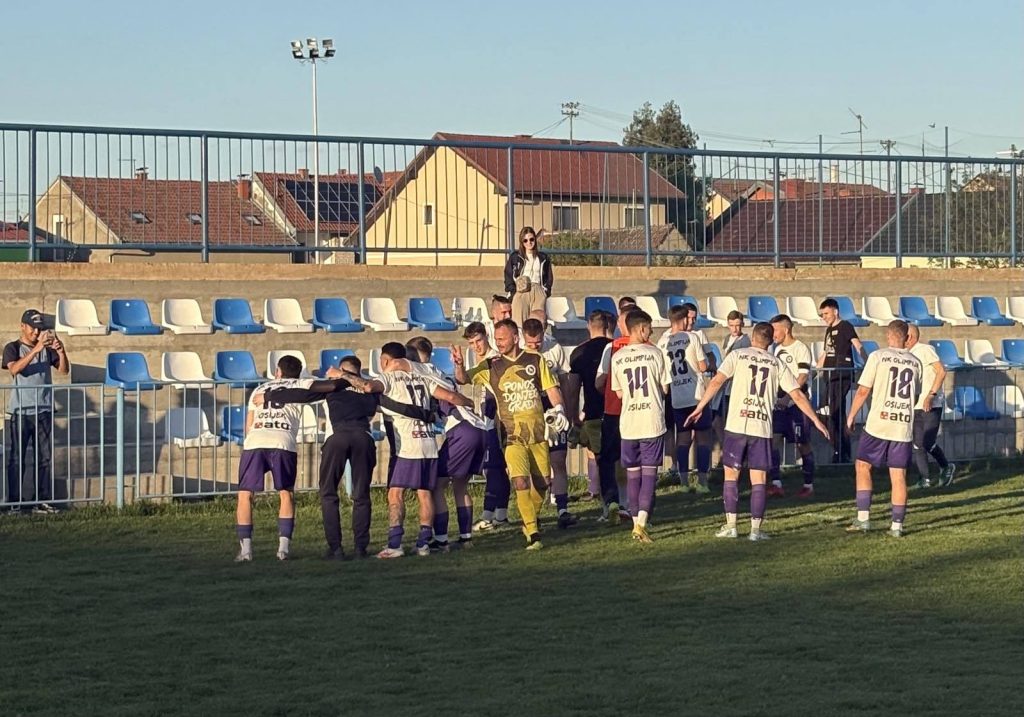 1. ŽNL Osječko-baranjska: Tomislav zasjeo na vrh, pobjede Bratstva, Olimpije i Mladosti