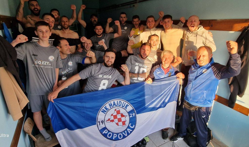 2. ŽNL Beli Manastir: Hajduk Popovac pobjedom potvrdio titulu!