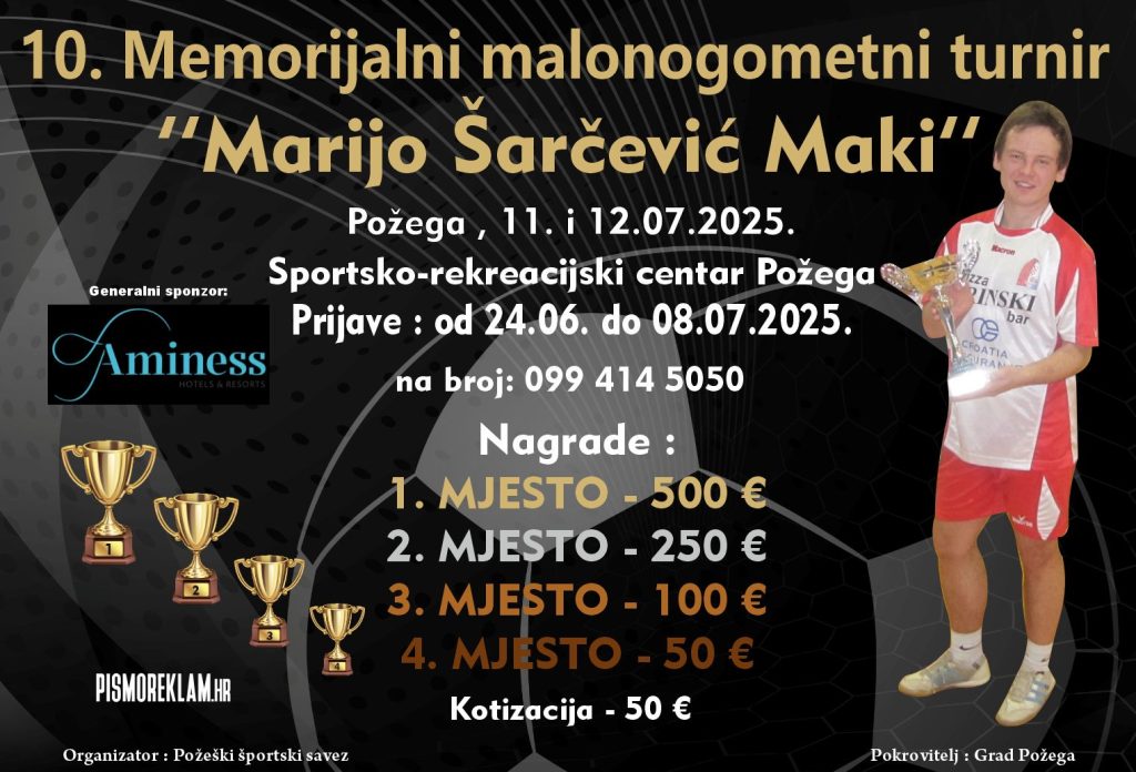Počele prijave za 10. Makijev memorijal koji će se održati 11. i 12. srpnja 2025.