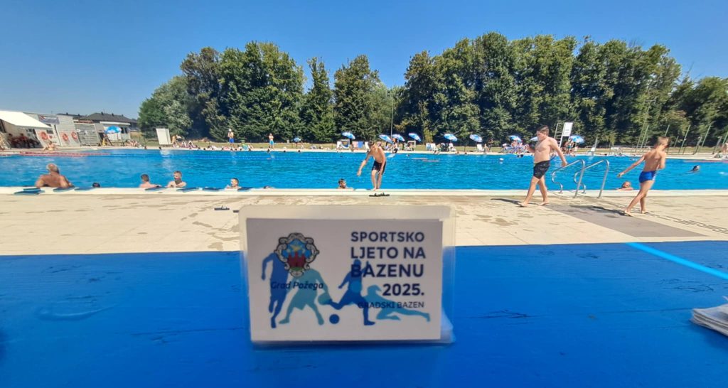 Požeški športski savez sedmu godinu zaredom organizirao akciju “Sportsko ljeto na bazenu”
